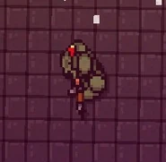 An idle Soviet Soldier, wielding a Kalashnikov.