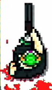 Jake wielding a Double Barrel