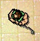 Evan Wright wielding the Golf Club while Rage Mode is initiated.