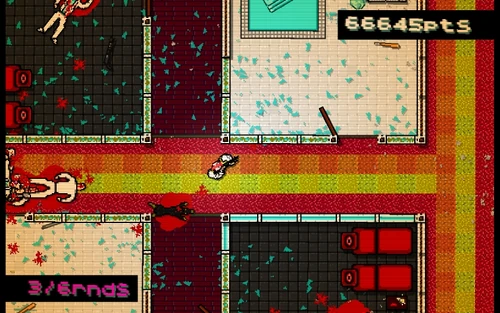 East section, in the middle of four rooms