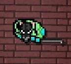 Richter wielding the Golf Club.