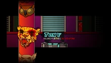 Tony Fan Mask in HLM1 by AlexShumov. The mod replaces the Tony mask with its Hotline Miami 2 counterpart