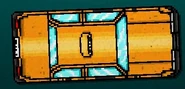 The Taxi hired by Evan during First Trial. It is also used as Evan's vehicle in the Level Editor.