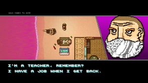 Daniels playing card with Barnes