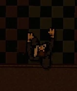 Phantom approaching Manny Pardo.