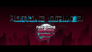 Меню Hotline Miami 3