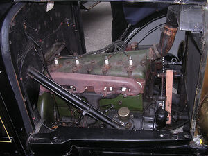 Ford model T engine
