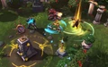 Luchando contra Raynor por el control de un santuario.
