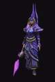 Jaina llevando el atavío de tempestad.