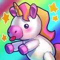 Plush Unicorn Portrait