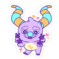 Cute Tickle Mephisto Sticker Spray