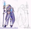 Boceto de Jaina