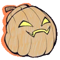 Jack-O'-Laughtern Spray
