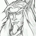 Sketch Blood Elf Portrait