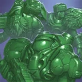 Green Army Team Portrait