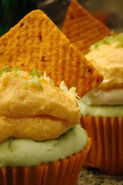 Momma Mambo! Lime Salsa Cupcakes