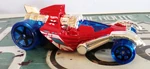 HW TUR BONE CHARGED Xraycers 5pack RED