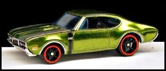 hot wheels purple olds 442