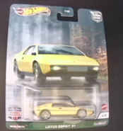 LOTUS ESPIRIT S1 Hotwheels Car Culture.