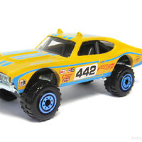 HOTWHEELS CAR CULTURE 1970 OLDSMOBILE 442 LOT OF 4