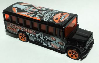 hot wheels on the bus