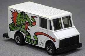 hot wheels incredible hulk van