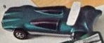 Resin model with different spoiler prototype from a 1970 Mattel Catalog