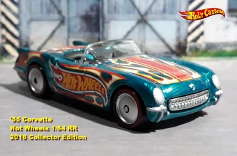 corvette 55 hot wheels