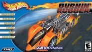 Interactive wallpaper for Hot Wheels: Burnin' Rubber (GBA), originally hosted on the THQ website in 2002. (Manually reconstructed from original web assets).