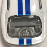 Spare tire detail moulded into interior piece