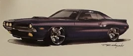 '70HemiChallengerSketch