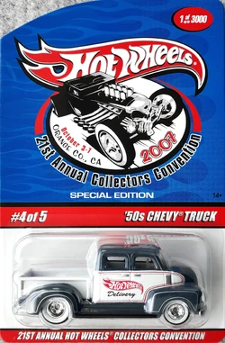 ミニカー Hot Wheels 20th Convention 50s CHEVY 21st Annual Hot Wheels Collectors Convention | Hot Wheels Wiki