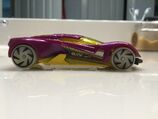 2018 HW Glow Wheels Crescendo came with the front axle slightly bent and wheels put extremely close to the front of the car