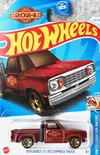 Mainline 2024 1978 Dodge Li'l Red Express Truck Metallic Red Malaysia HRY97