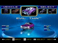 Evil Twin was playable in Hot Wheels Velocity X PC & PS2