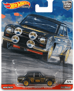 Hot wheels top ford escort rs1600