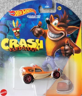 Character Cars 2022 Activision Crash Bandicoot Orange Thailand HDL64