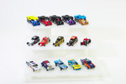 Pre-production samples from 2002 Mattel Catalog, including a Dodge Charger R/T which was not released.