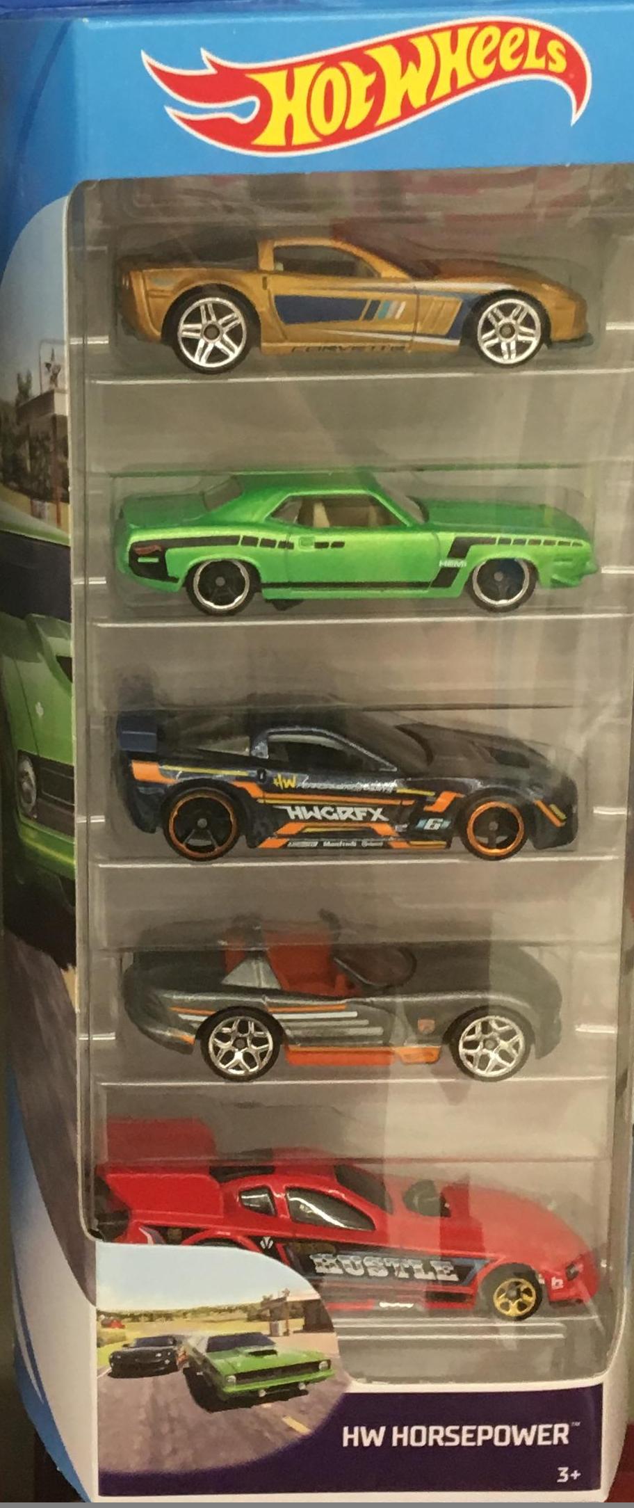 Hw horsepower hot sale 5 pack