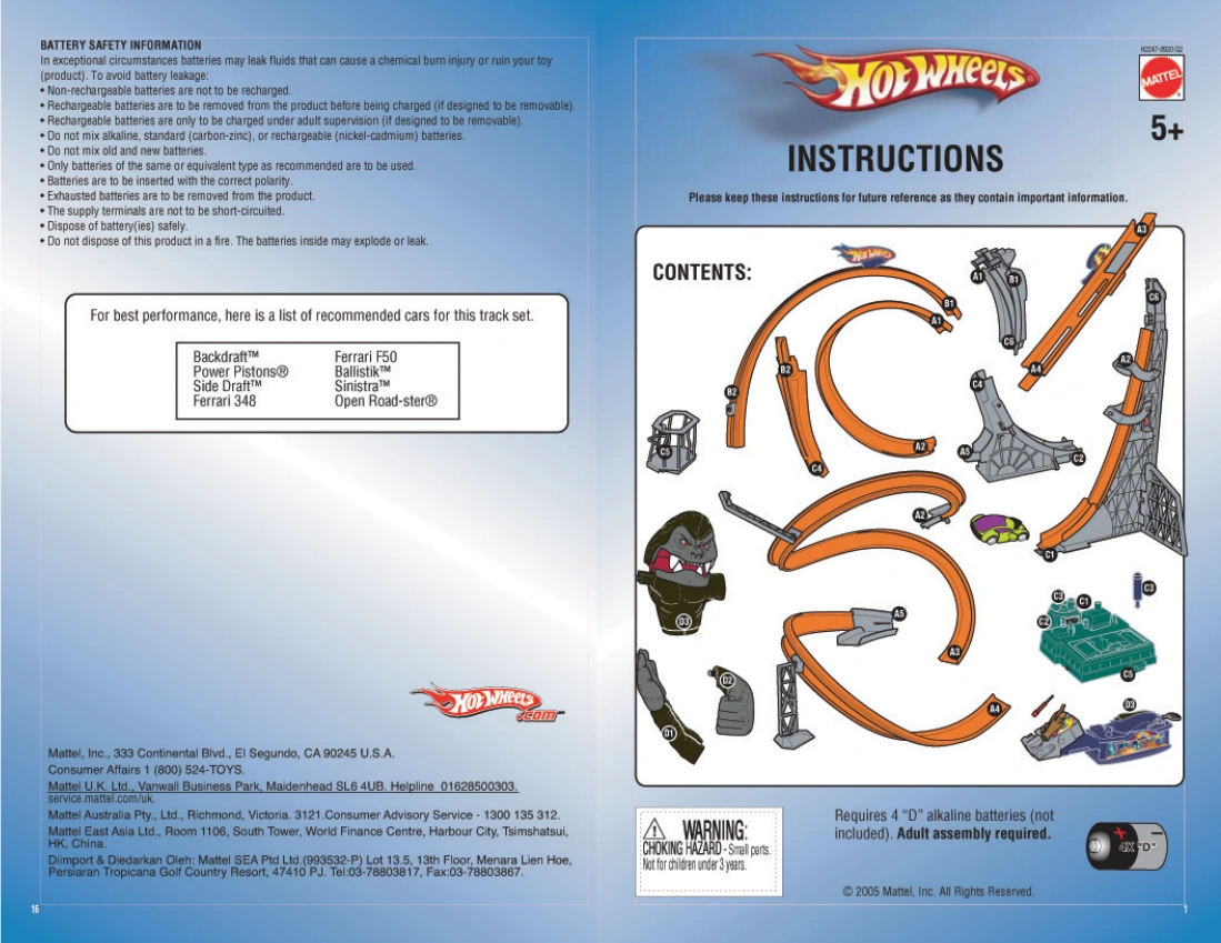 Gorilla Attack (2005) Hot Wheels Wiki Fandom