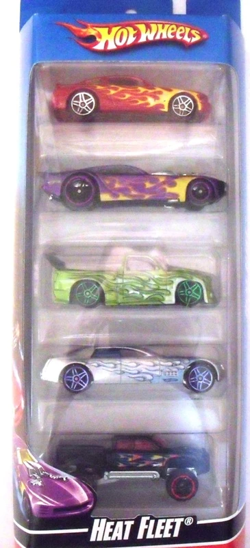 hot wheels heat fleet 5 pack