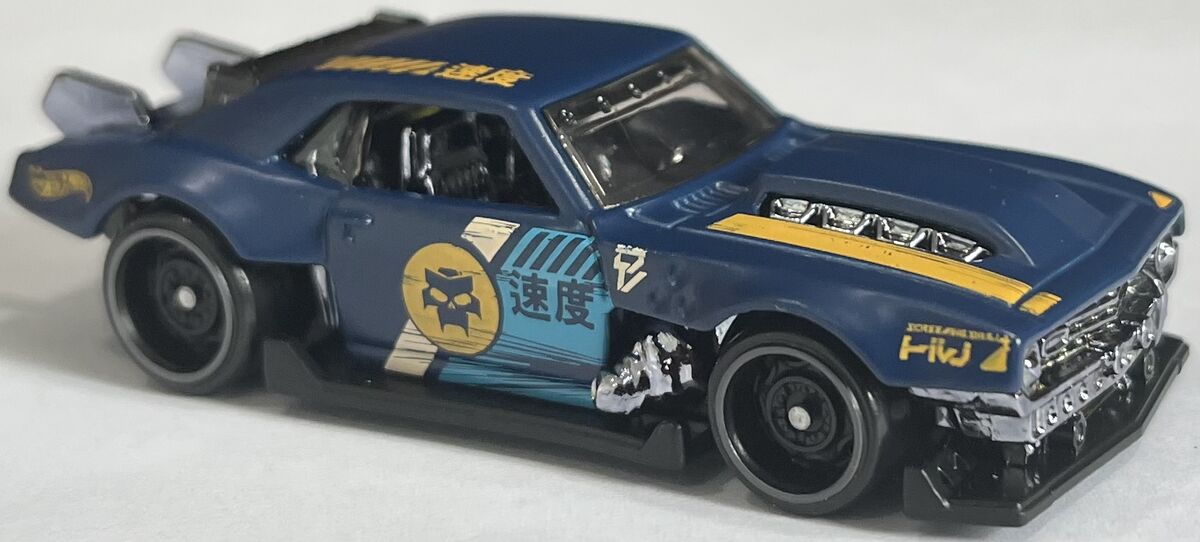  Hot Wheels Custom '68 Camaro, HW Slammed 2/5 [Blue