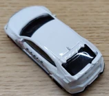 Honda Civic with a broken spoiler