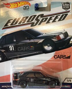 Best Buy: Hot Wheels Display Case with Exclusive Mercedes-Benz 190E Black  GXY52