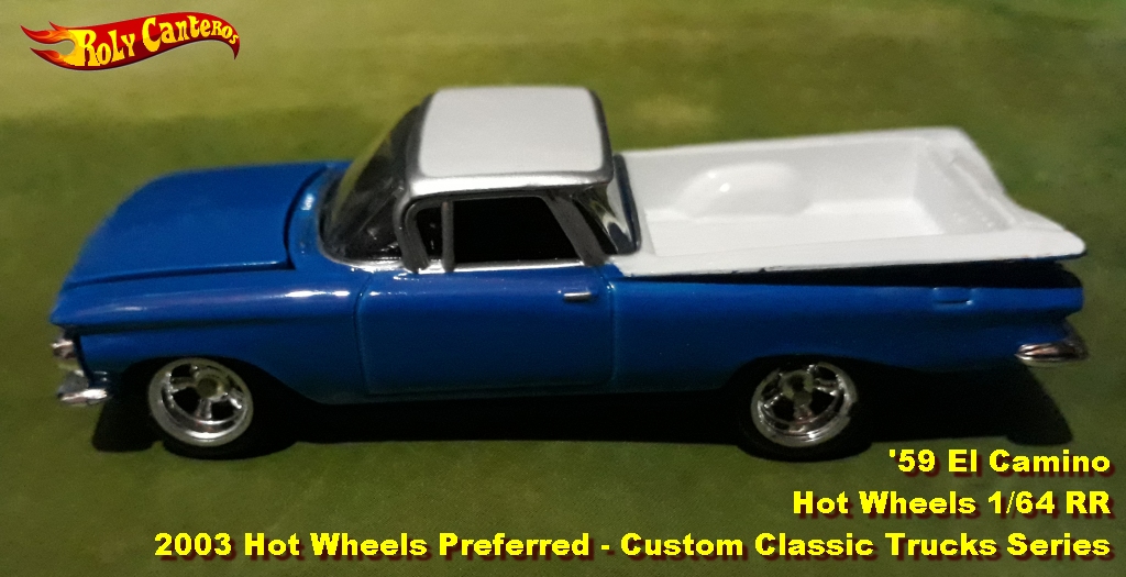 Hot Wheels '59 EL CAMINO 限定版 1:18 100% HOT WHEELS '59 CHEVY EL CAMINO RARE LIMITED EDITION