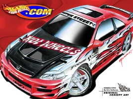 Sketch Honda Civic Full