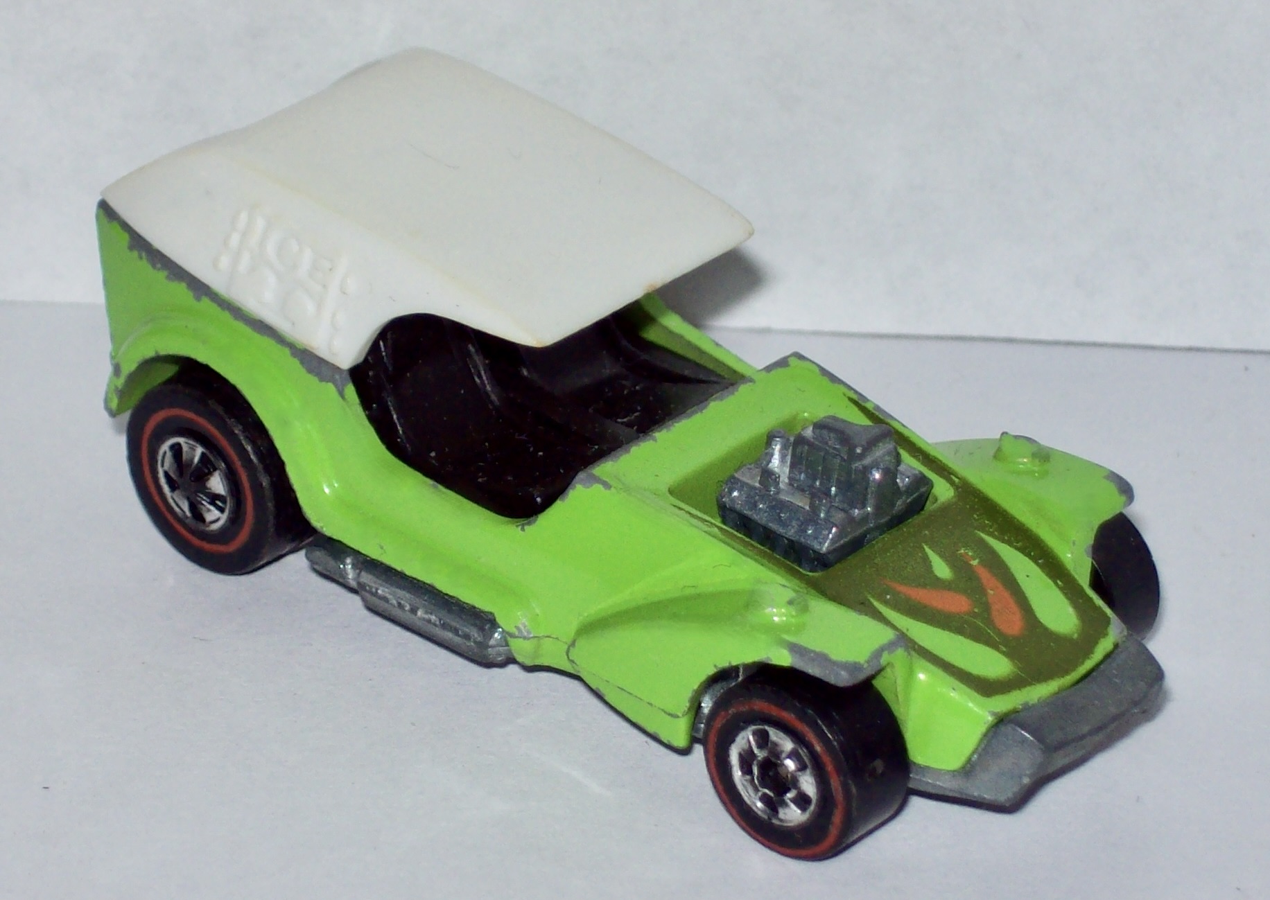 Hot Wheels NEO CLASSICS - ICE T [YELLOW] NEAR MINT VHTF CARD