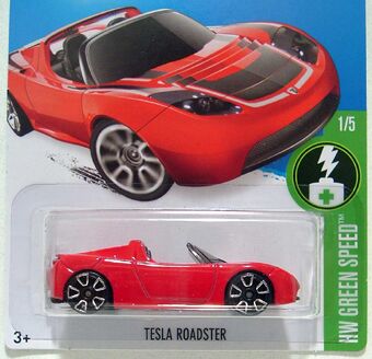 tesla roadster hot wheels 2019