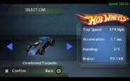 Overbored 454T as a playable car in Hot Wheels Ultimate Racing but renamed as Overbored Torpedo