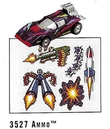Prototype with UH wheels (and Ammo stickers for some reason) found in a 1993 Mattel Catalog